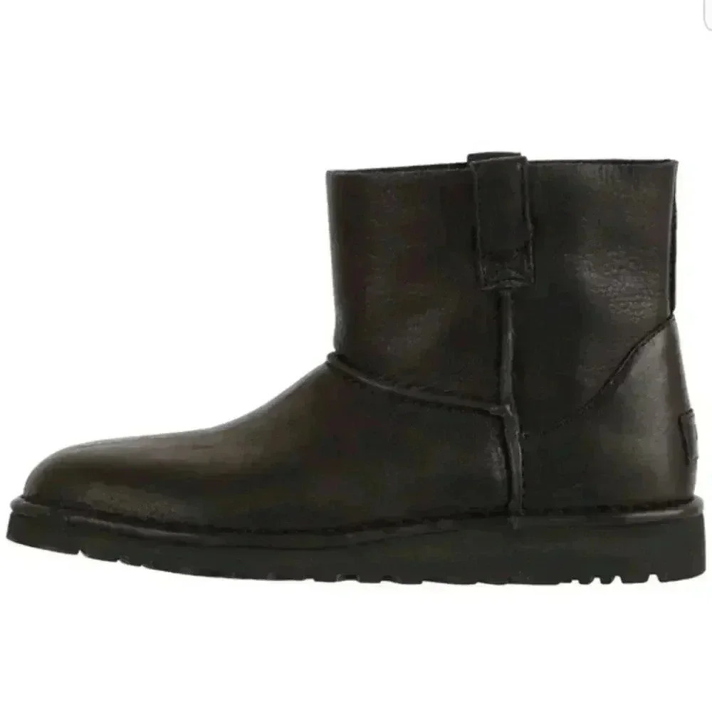 Ugg classic unlined mini leather winter boot